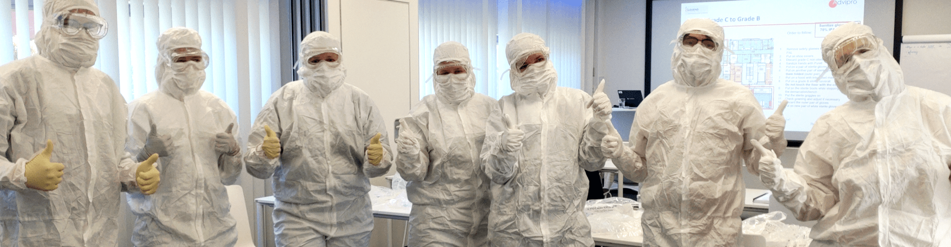 Cleanroom outfits