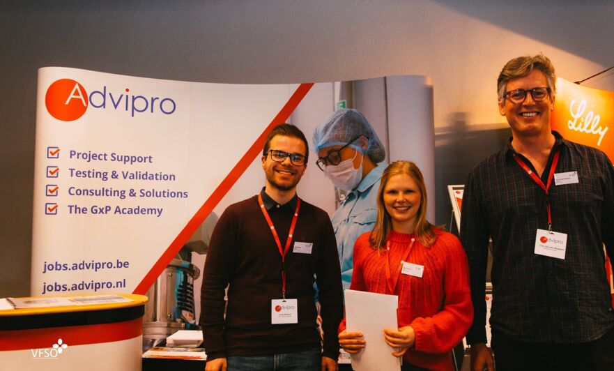 Jobbeurs stand