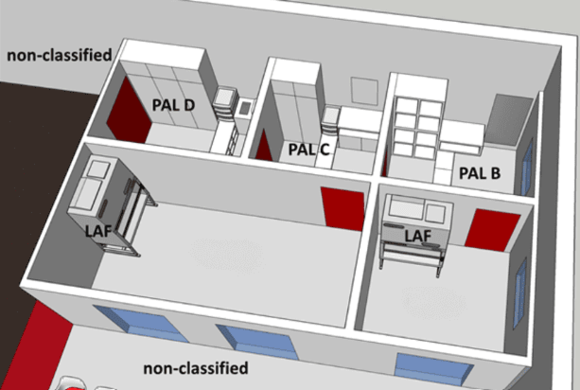 Cleanroom floorplan Cleanroom floorplan
